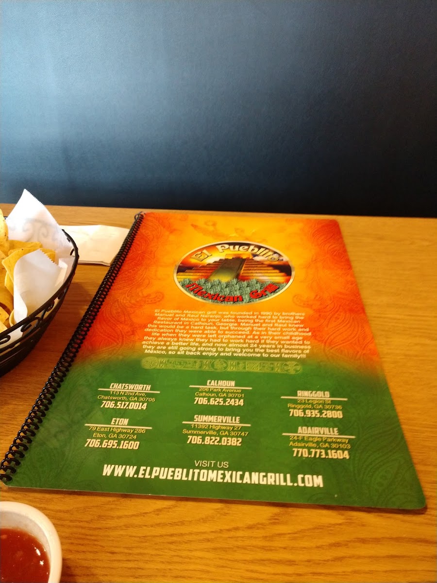 El Pueblito Mexican Restaurant Menu - Image 5